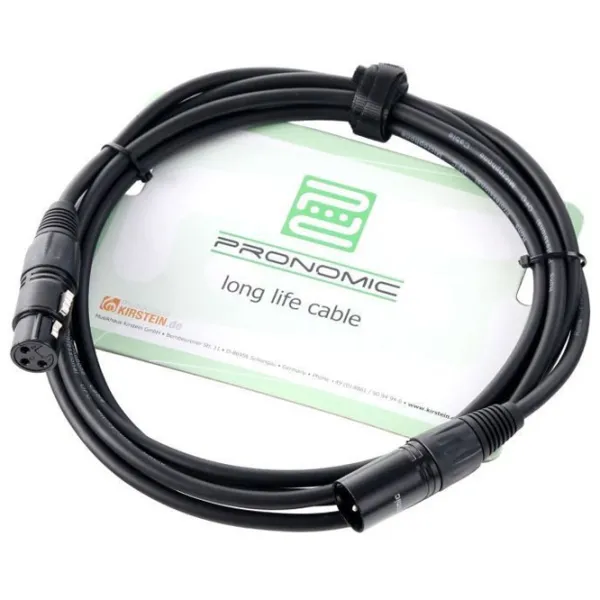 Cablu audio Pronomic XFXM-2.5 PVC/ Cablu de microfon photo 1