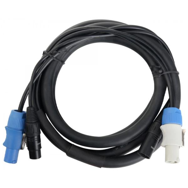 Cablu audio Pronomic PPX-2.5 Hybrid PVC/ Black photo 1