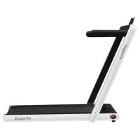 Bandă de alergat Costway SP37514DE-WH 12 km/ h/ 120 kg/ White