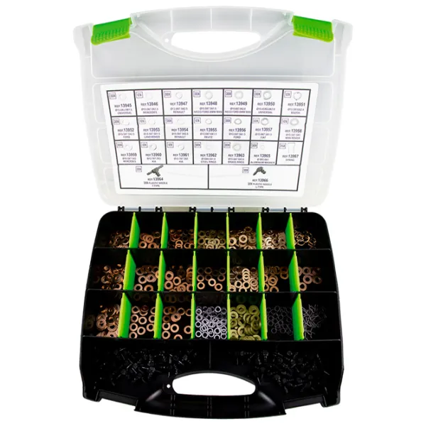 Набор шайб JBM 53464 Металл/ Количество в наборе - 551 photo 1 Набор шайб JBM 53464 Металл/ Количество в наборе - 551 photo 1