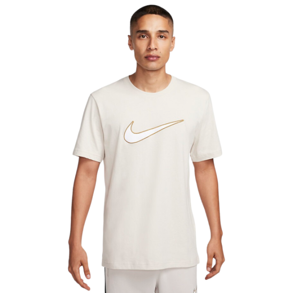 Футболка для мужчин Nike M Nsw Sp Ss Top 100% хлопок/ Бежевый photo 1
