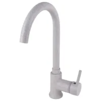 Baterie pentru bucătărie SanDonna F7073 Mono comandă/ pivotantă/ Alamă/ Gray