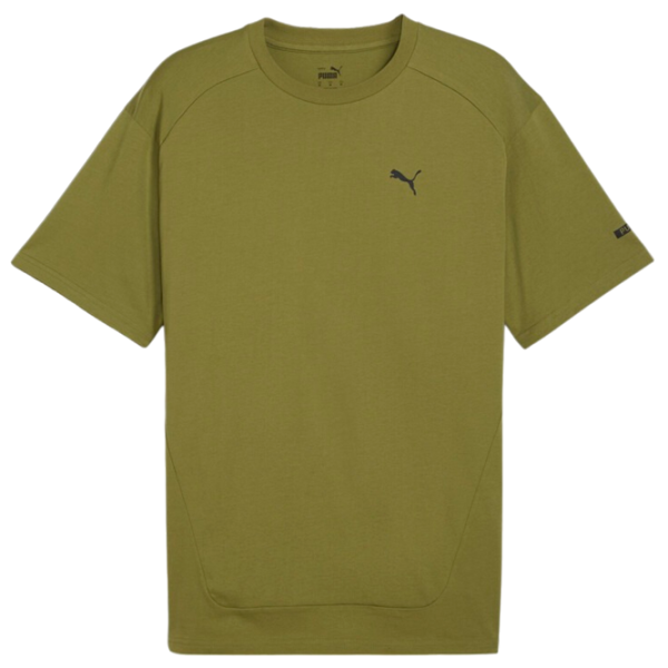 Tricou pentru bărbați Puma Rad|Cal Tee 100% bumbac/ Olive Green photo 1