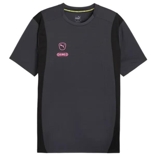Tricou pentru bărbați Puma King Pro Jersey 14% elastan/ Gray photo 1