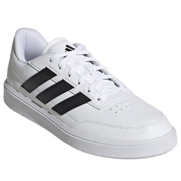 Ghete pentru bărbați Adidas Courtblock 45.5 / White photo 1