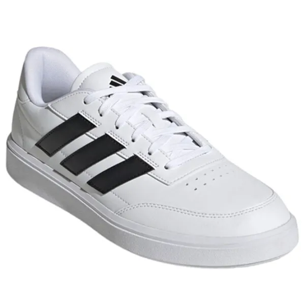 Ghete pentru bărbați Adidas Courtblock 42 / White photo 1