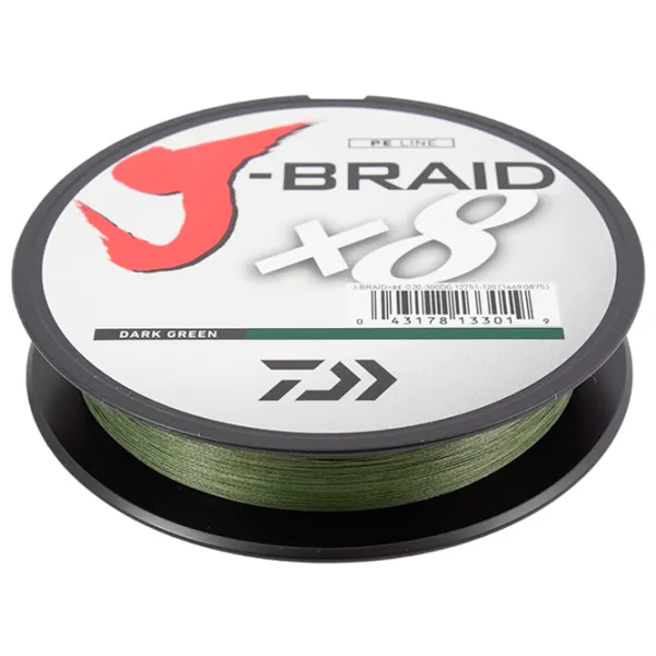 Шнур для рыбалки Daiwa J-Braid X8 PE 300 м/ 8.1 кг photo 1
