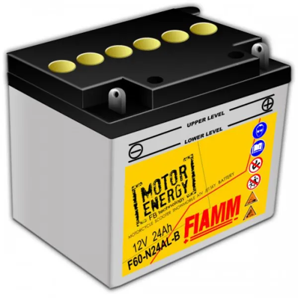 Acumulator moto Fiamm F60-N24AL-B 260A/ 24 Ah photo 1