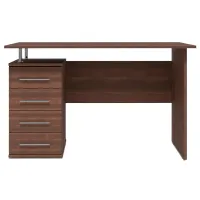 Офисный стол Fabrik Home СК-09 ДСП/ орех тёмный