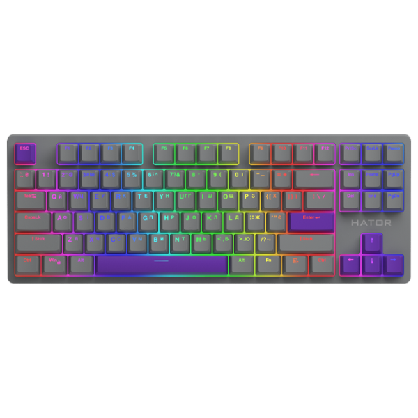 Tastatură Hator Rockfall 2 Mecha TKL Autograph Edition Cu fir/ Titanium photo 1