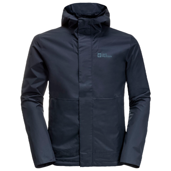 Ветровка для мужчин Jack Wolfskin Baydream Демисезонная/ Темно-синий photo 1 Ветровка для мужчин Jack Wolfskin Baydream Демисезонная/ Темно-синий photo 1