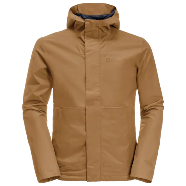 Jachetă pentru bărbați Jack Wolfskin Baydream Semi-sezon/ Beige photo 1