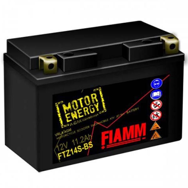 Аккумулятор для мотоцикла Fiamm FTZ14S-BS 230A/ 11.2 Ач photo 1 Аккумулятор для мотоцикла Fiamm FTZ14S-BS 230A/ 11.2 Ач photo 1