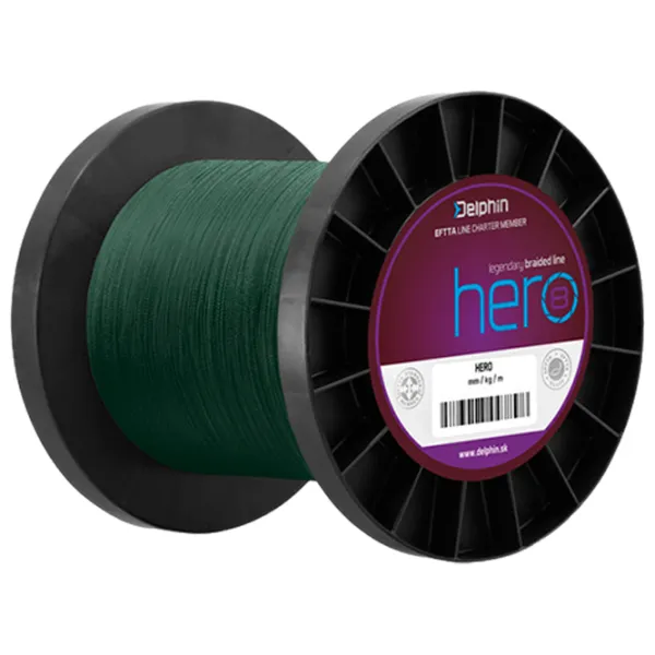Fir pentru pescuit Delphin Hero 8 1000 m/ 13.2 kg photo 1 Fir pentru pescuit Delphin Hero 8 1000 m/ 13.2 kg photo 1