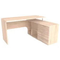 Офисный стол Fabrik Home СК-01 ДСП/ Дуб Сонома