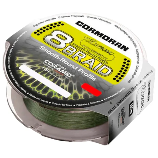 Fir pentru pescuit Cormoran CoraStrong 8-Braid 300 m/ 28.8 kg photo 1