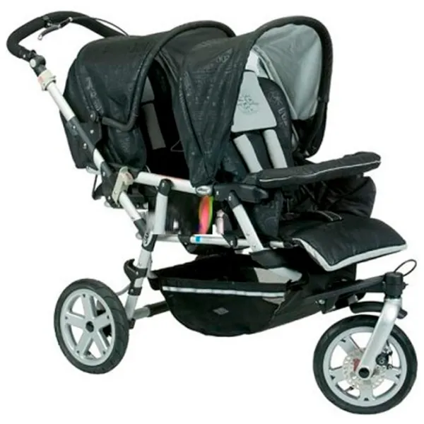 Детская коляска Jane Powertwin Pro-Silla 5204 J40/ Черный photo 1 Детская коляска Jane Powertwin Pro-Silla 5204 J40/ Черный photo 1