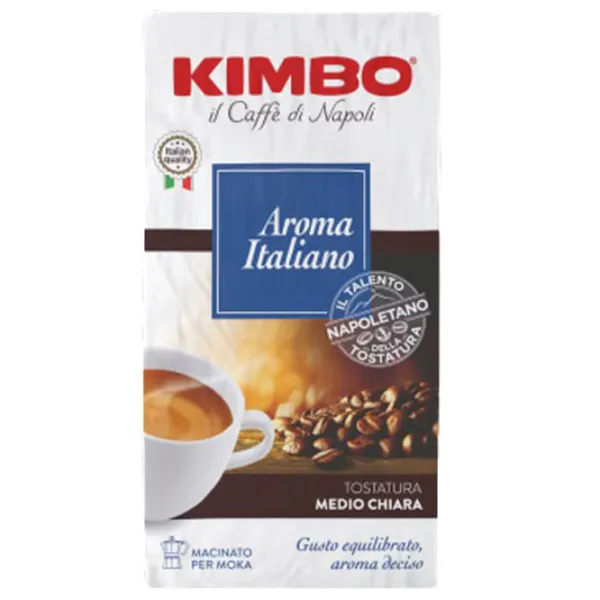 Cafea Kimbo Aroma Italiano Măcinată/ Espresso/ Pachet photo 1