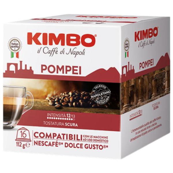 Cafea Kimbo Pompei Capsule/ Dolce Gusto/ 16 capsule photo 1