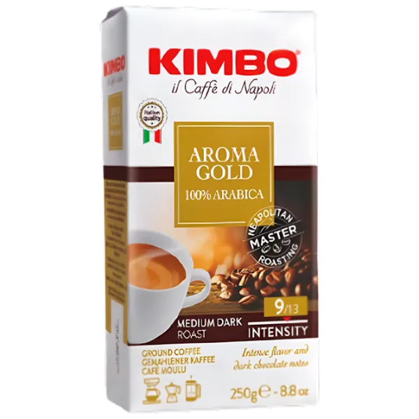 Cafea Kimbo Aroma Gold Măcinată/ Espresso/ Pachet photo 1