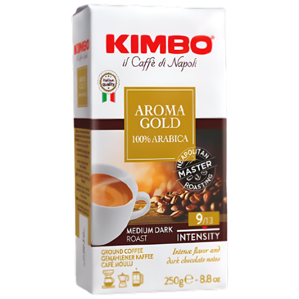 Cafea Kimbo Aroma Gold Măcinată/ Espresso/ Pachet photo 1
