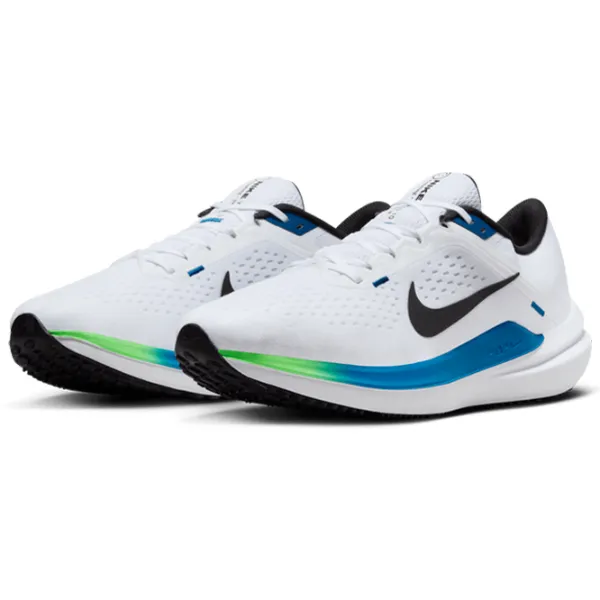 Adidași pentru bărbați Nike Air Winflo 10 46/ White Green photo 1