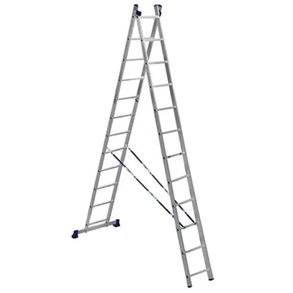 Scară pliantă Elkop VHR HK 2x12 2x24 150 kg photo 1