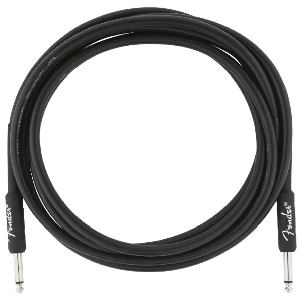 Аудио кабель Fender STR/ ANG 25 ПВХ/ Черный photo 1
