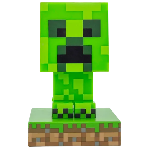 Lampă de masă fan Paladone Creeper Icon V2 Green photo 1 Lampă de masă fan Paladone Creeper Icon V2 Green photo 1
