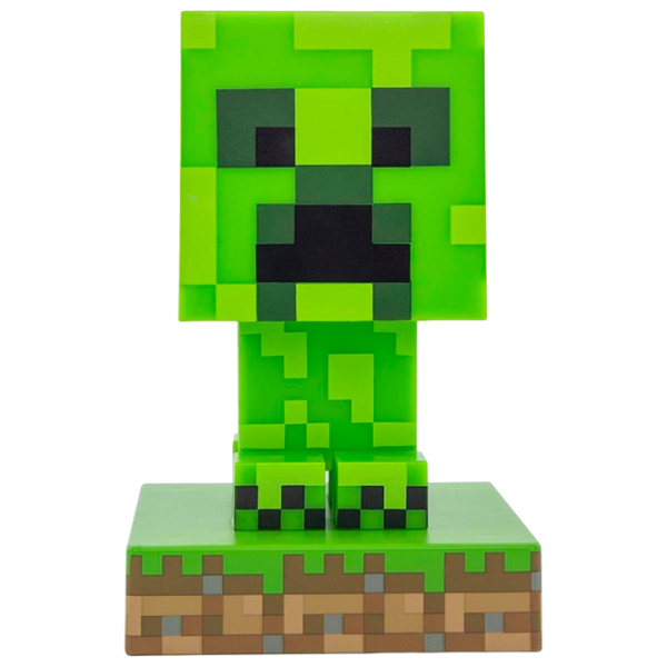 Lampă de masă fan Paladone Creeper Icon V2 Green photo 1 Lampă de masă fan Paladone Creeper Icon V2 Green photo 1