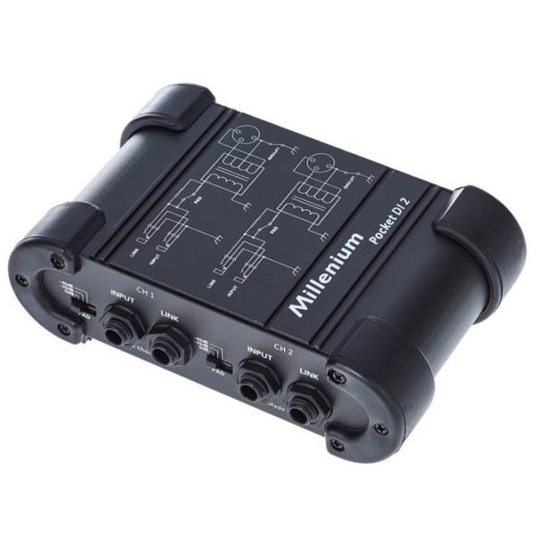 Box pasiv Millenium Pocket DI 2 PVC/ Black photo 1
