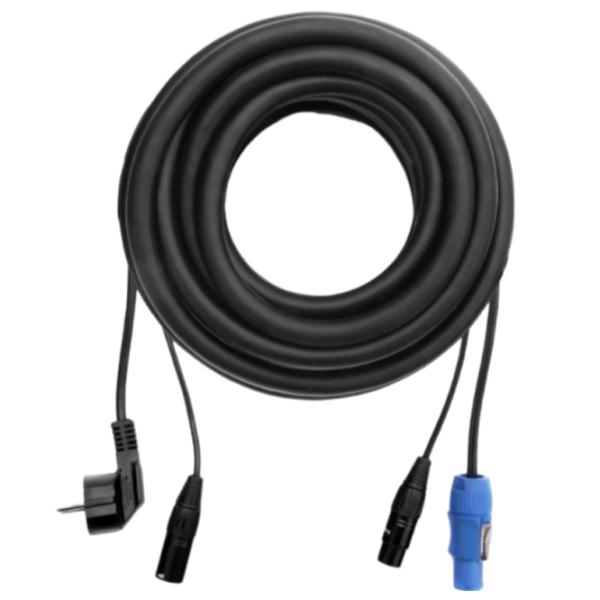 Cablu audio Pronomic Stage EUPPD-10 Hybrid PVC/ Black photo 1
