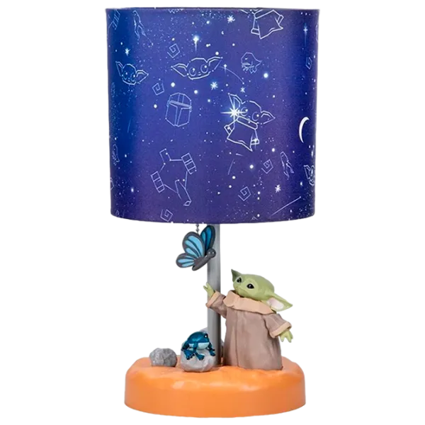 Настольная лампа фан Paladone Mandalorian Grogu Diorama Фиолетовый photo 1