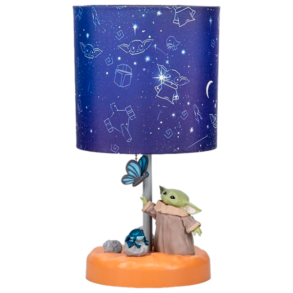 Настольная лампа фан Paladone Mandalorian Grogu Diorama Фиолетовый photo 1