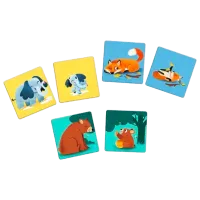 Настольная игра Trefl Game Memos Maxi Animal 2+/ Развитие