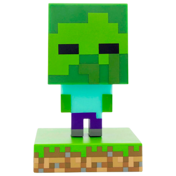 Lampă de masă fan Paladone Zombie Icon V2 Green photo 1 Lampă de masă fan Paladone Zombie Icon V2 Green photo 1