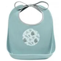 Слюнявчик Beaba B913457 Классическая/ Пластик/ Зелёный