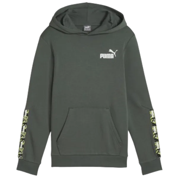 Толстовка для мальчиков Puma Ess Tape Camo Hoodie Tr B Mineral Gray photo 1