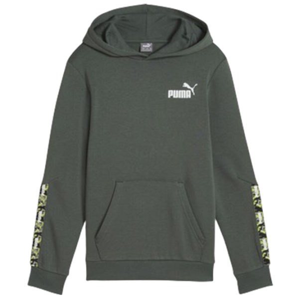 Толстовка для мальчиков Puma Ess Tape Camo Hoodie Tr B Mineral Gray photo 1