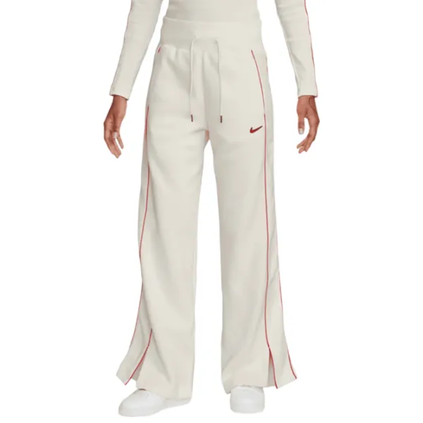 Pantaloni sportivi pentru femei Nike W Nsw Flc Phx Pant Oh Sw XS/ Beige photo 1