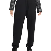 Pantaloni sportivi pentru femei Nike W Nsw Phnx Flc Hr Os Pant XL/ Black