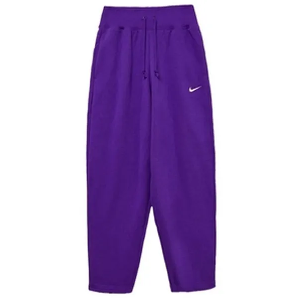 Pantaloni sportivi pentru femei Nike W Nsw Phnx Flc Hr Os Pant XL/ Indigo photo 1
