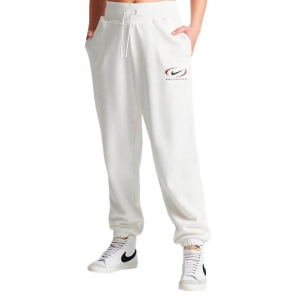 Спортивные брюки для женщин Nike W Nsw Phnx Flc Hr Os Pant Prnt L/ Белый photo 1 Спортивные брюки для женщин Nike W Nsw Phnx Flc Hr Os Pant Prnt L/ Белый photo 1