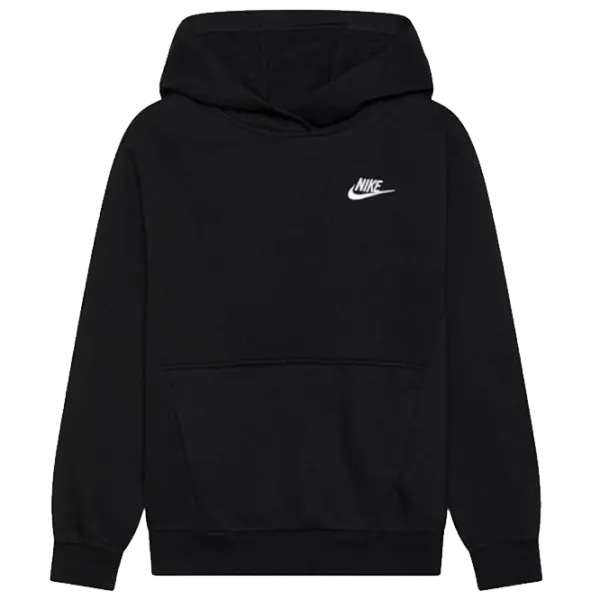 Толстовка для мальчиков Nike K Nsw Club Flc Hdy Lbr L/ Черный photo 1