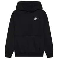 Толстовка для мальчиков Nike K Nsw Club Flc Hdy Lbr L/ Черный