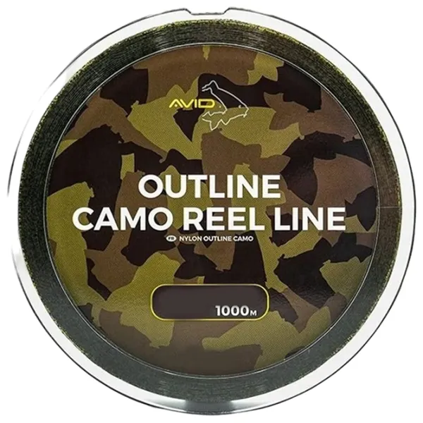 Шнур для рыбалки Avid Carp Outline Camo Reel Line 1000 м/ 4.5 кг photo 1