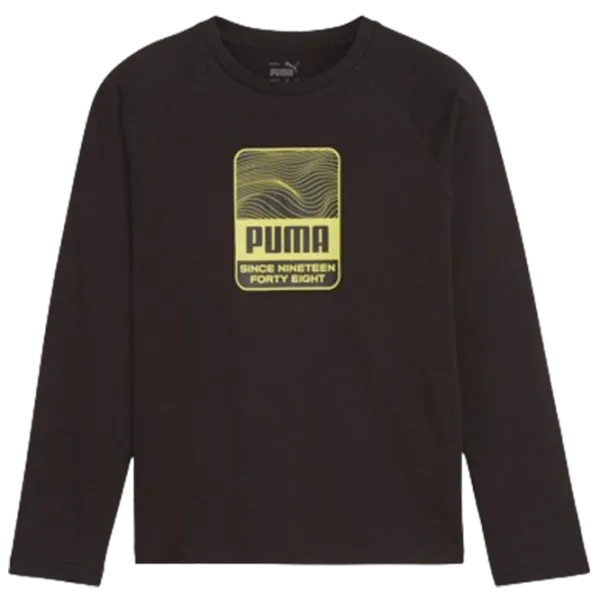 Толстовка для мальчиков Puma Active Sports Longsleeve Tee B Черный photo 1 Толстовка для мальчиков Puma Active Sports Longsleeve Tee B Черный photo 1