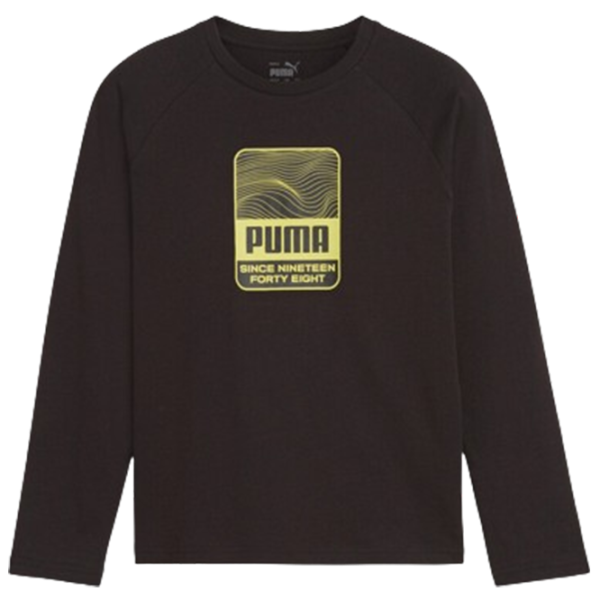Толстовка для мальчиков Puma Active Sports Longsleeve Tee B Черный photo 1 Толстовка для мальчиков Puma Active Sports Longsleeve Tee B Черный photo 1