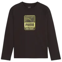 Hanorac pentru băieți Puma Active Sports Longsleeve Tee B Black