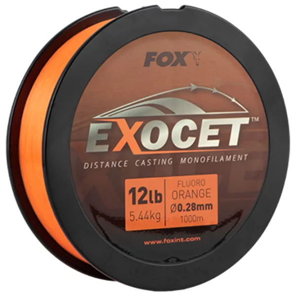 Fir pentru pescuit Fox EXOCET FLUORO MONO 1000 m/ 5.5 kg photo 1